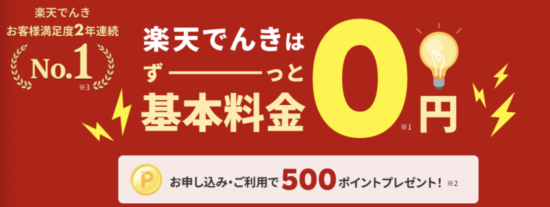 楽天でんき　キャンペーン